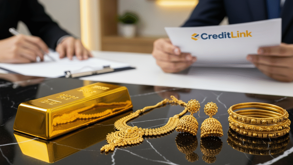 gold loan online evaluation of gold jewellery